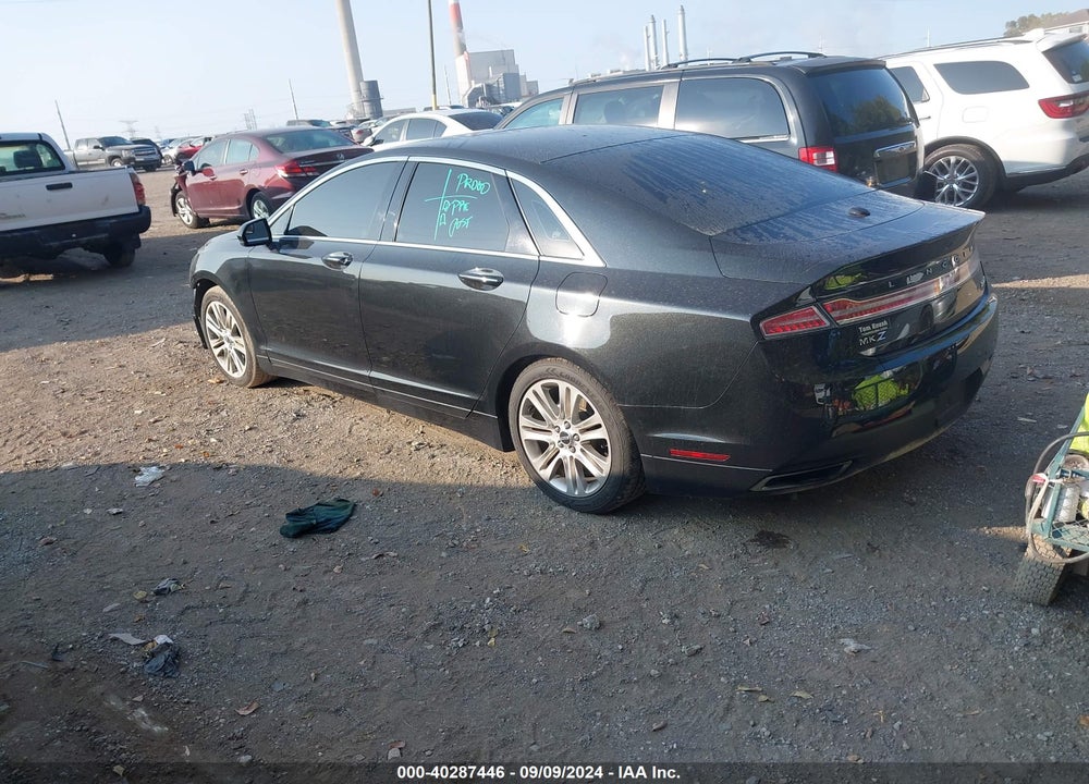 2015 LINCOLN MKZ VIN: 3LN6L2J99FR606508