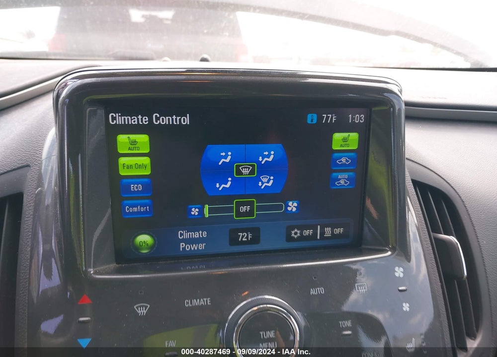 2011 CHEVROLET VOLT VIN: 1G1RD6E47BU102684