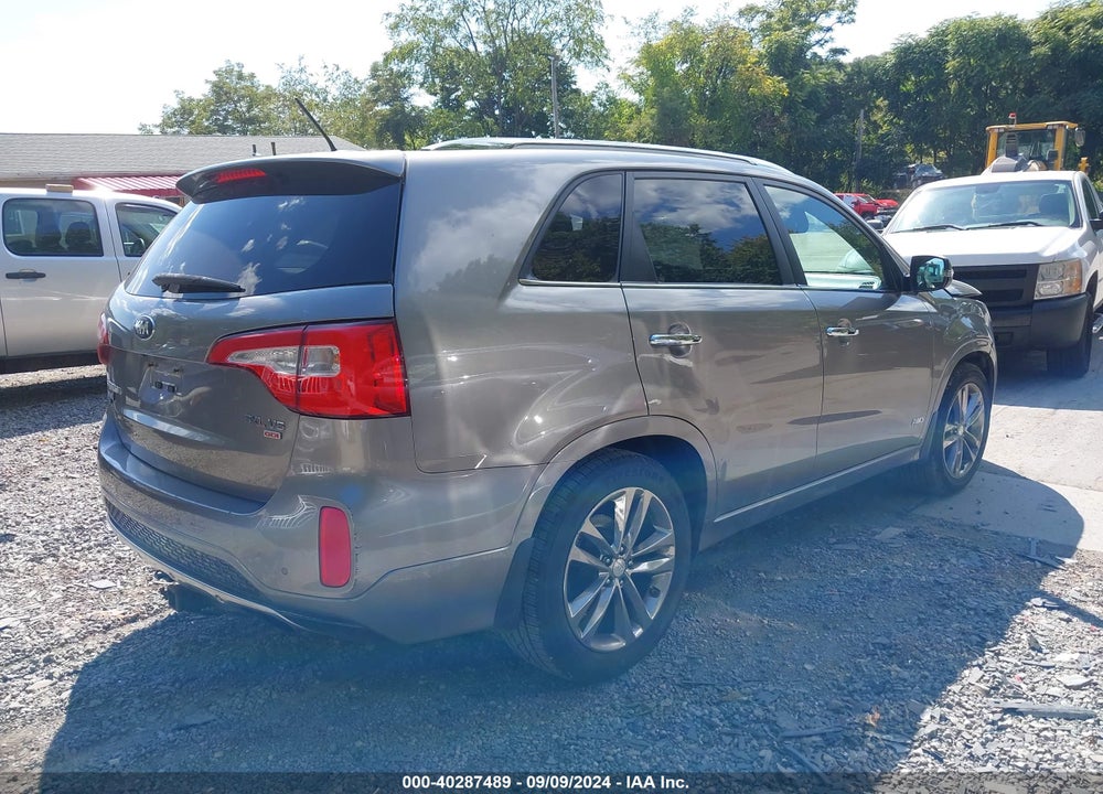 2014 KIA SORENTO LIMITED V6 VIN: 5XYKWDA77EG444343