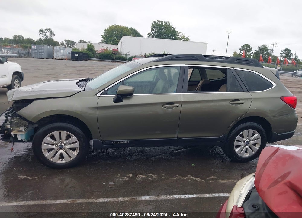 2017 SUBARU OUTBACK 2.5I PREMIUM VIN: 4S4BSACC8H3407150