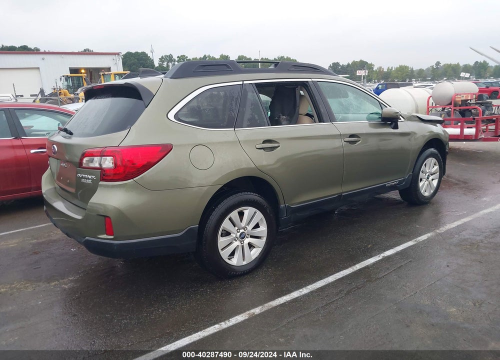 2017 SUBARU OUTBACK 2.5I PREMIUM VIN: 4S4BSACC8H3407150