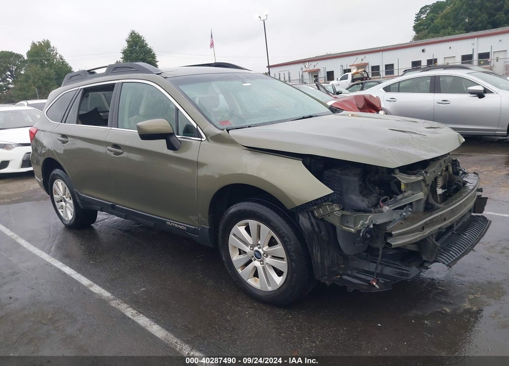 2017 SUBARU OUTBACK 2.5I PREMIUM VIN: 4S4BSACC8H3407150