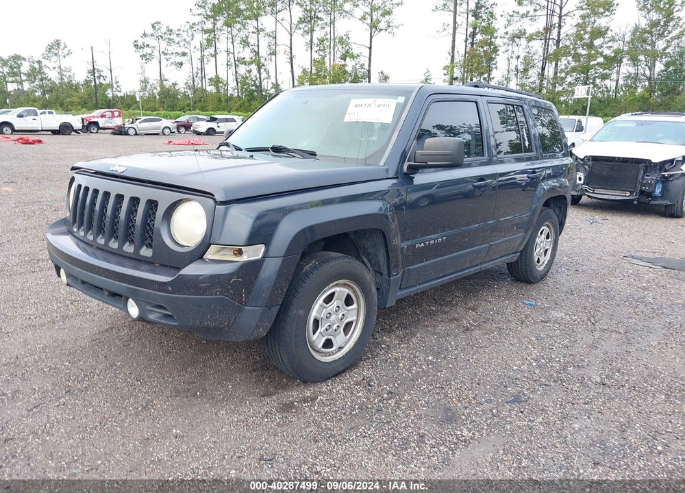 2014 JEEP PATRIOT SPORT VIN: 1C4NJPBAXED697145