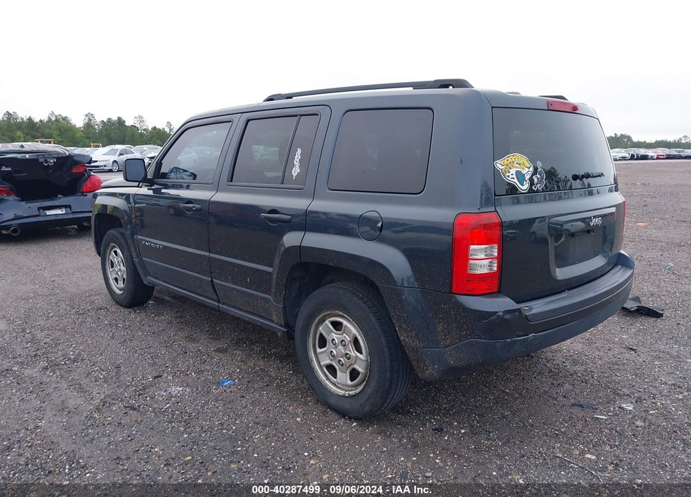 2014 JEEP PATRIOT SPORT VIN: 1C4NJPBAXED697145
