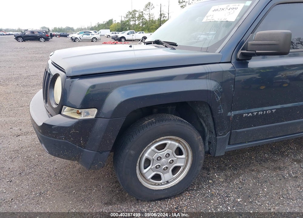 2014 JEEP PATRIOT SPORT VIN: 1C4NJPBAXED697145