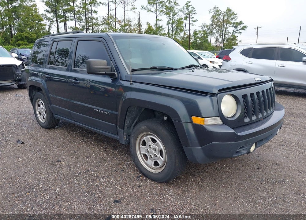 2014 JEEP PATRIOT SPORT VIN: 1C4NJPBAXED697145