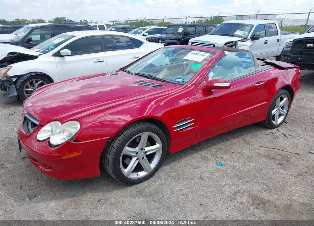 2006 MERCEDES-BENZ SL 500 VIN: WDBSK75F76F115997