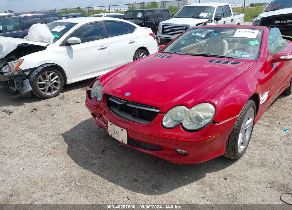 2006 MERCEDES-BENZ SL 500 VIN: WDBSK75F76F115997