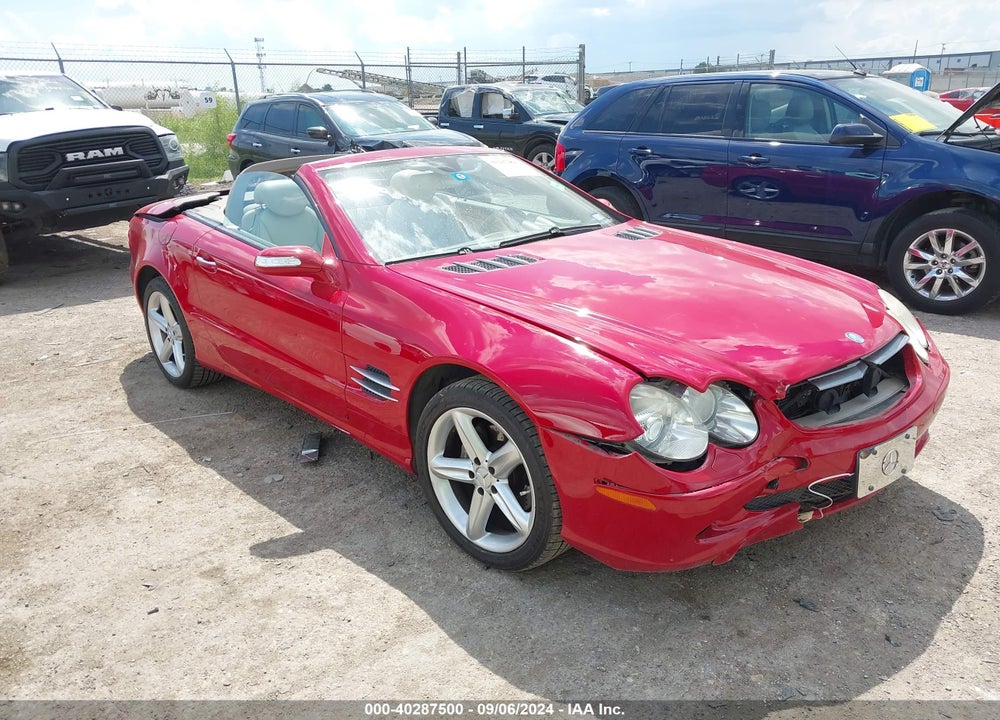 2006 MERCEDES-BENZ SL 500 VIN: WDBSK75F76F115997