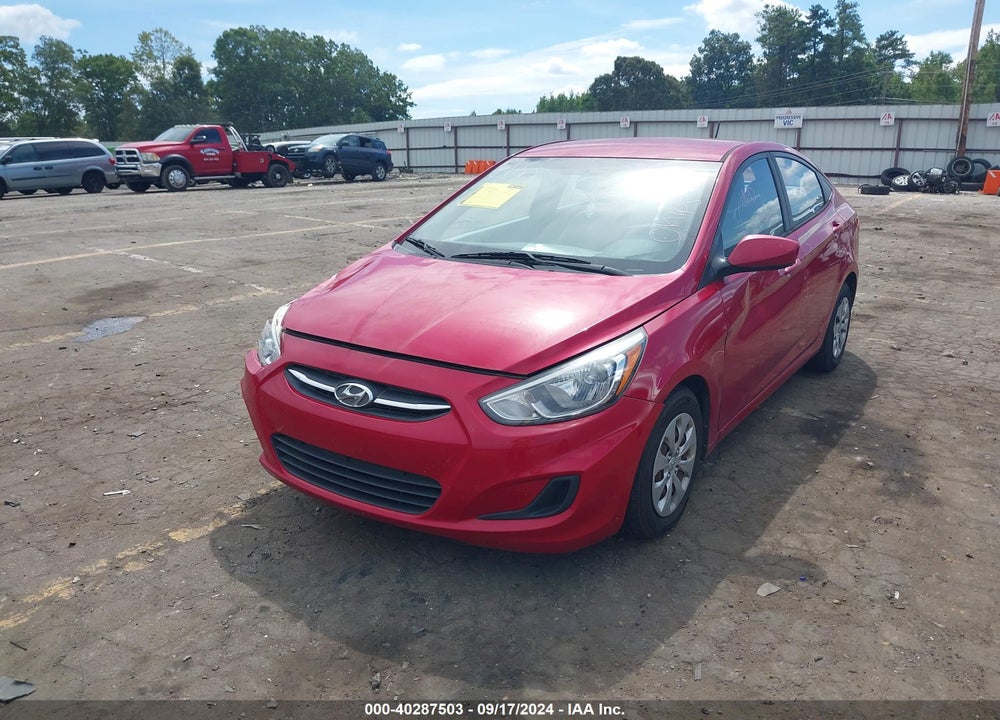 2016 HYUNDAI ACCENT SE VIN: KMHCT4AE7GU010285