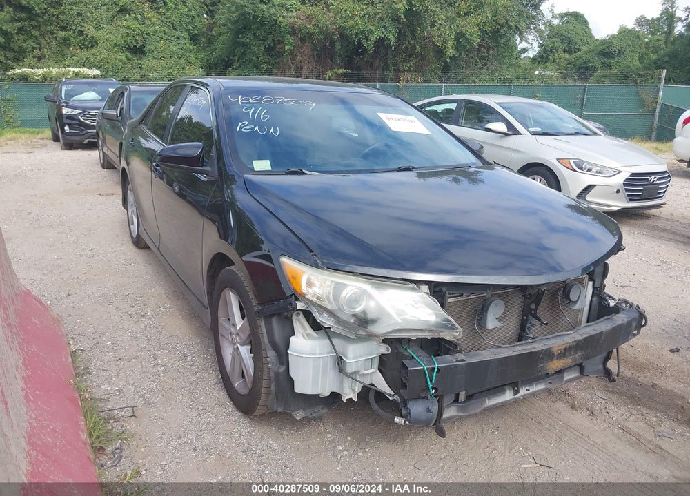 2012 TOYOTA CAMRY SE VIN: 4T1BF1FK8CU097673