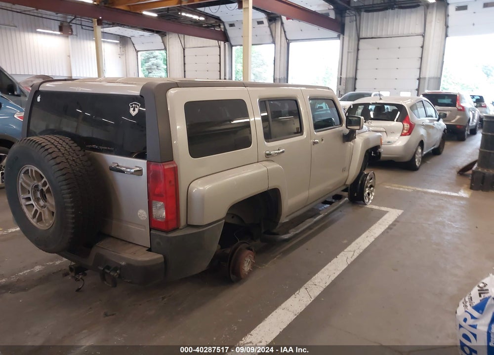 2007 HUMMER H3 SUV VIN: 5GTDN13E678219498