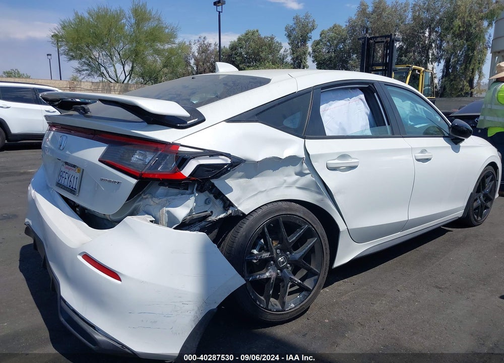 2023 HONDA CIVIC VIN: 19XFL2H81PE002557