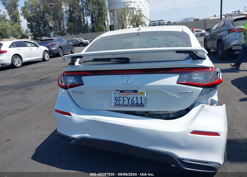 2023 HONDA CIVIC VIN: 19XFL2H81PE002557