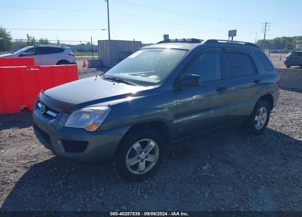 2009 KIA SPORTAGE LX V6 VIN: KNDJE723397629827