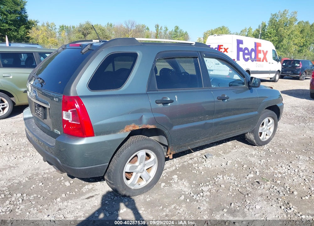 2009 KIA SPORTAGE LX V6 VIN: KNDJE723397629827
