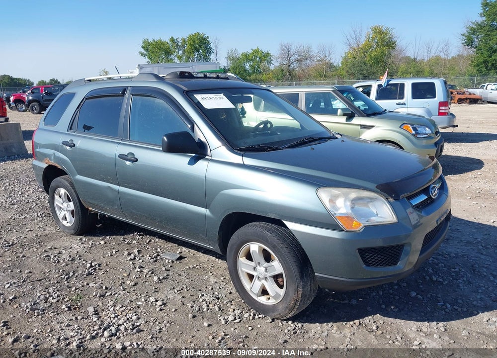 2009 KIA SPORTAGE LX V6 VIN: KNDJE723397629827
