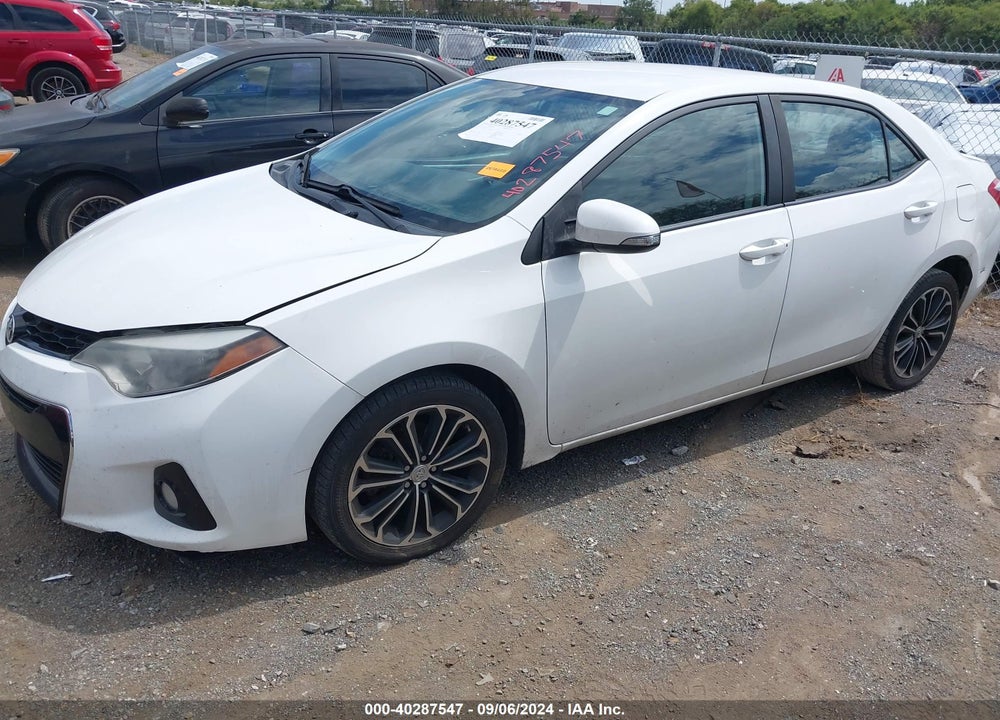 2015 TOYOTA COROLLA S PLUS VIN: 2T1BURHE5FC341975