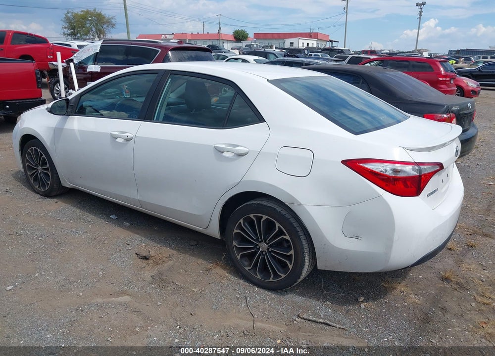 2015 TOYOTA COROLLA S PLUS VIN: 2T1BURHE5FC341975