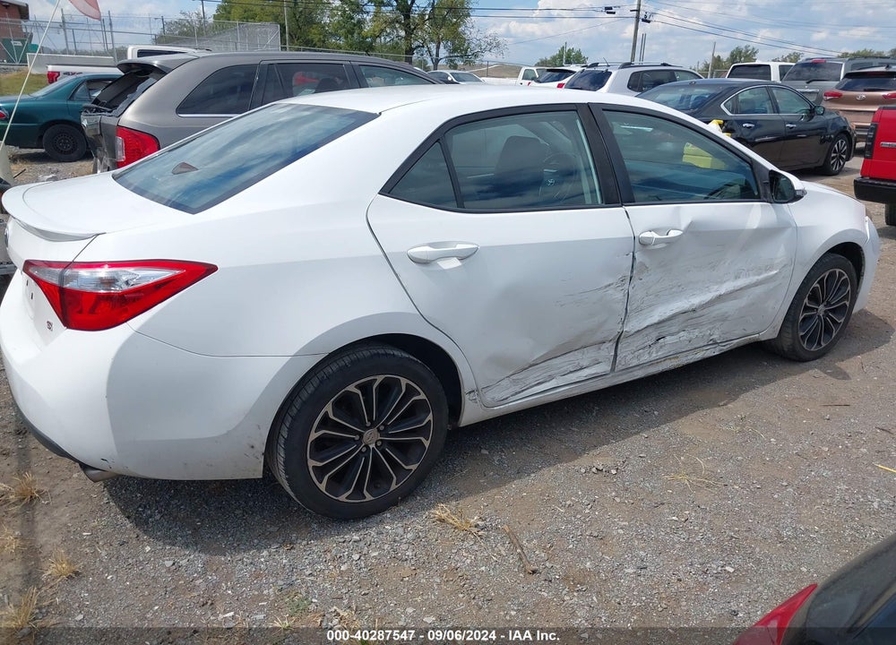2015 TOYOTA COROLLA S PLUS VIN: 2T1BURHE5FC341975