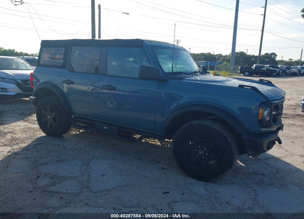2022 FORD BRONCO BLACK DIAMOND VIN: 1FMDE5BH8NLB18270