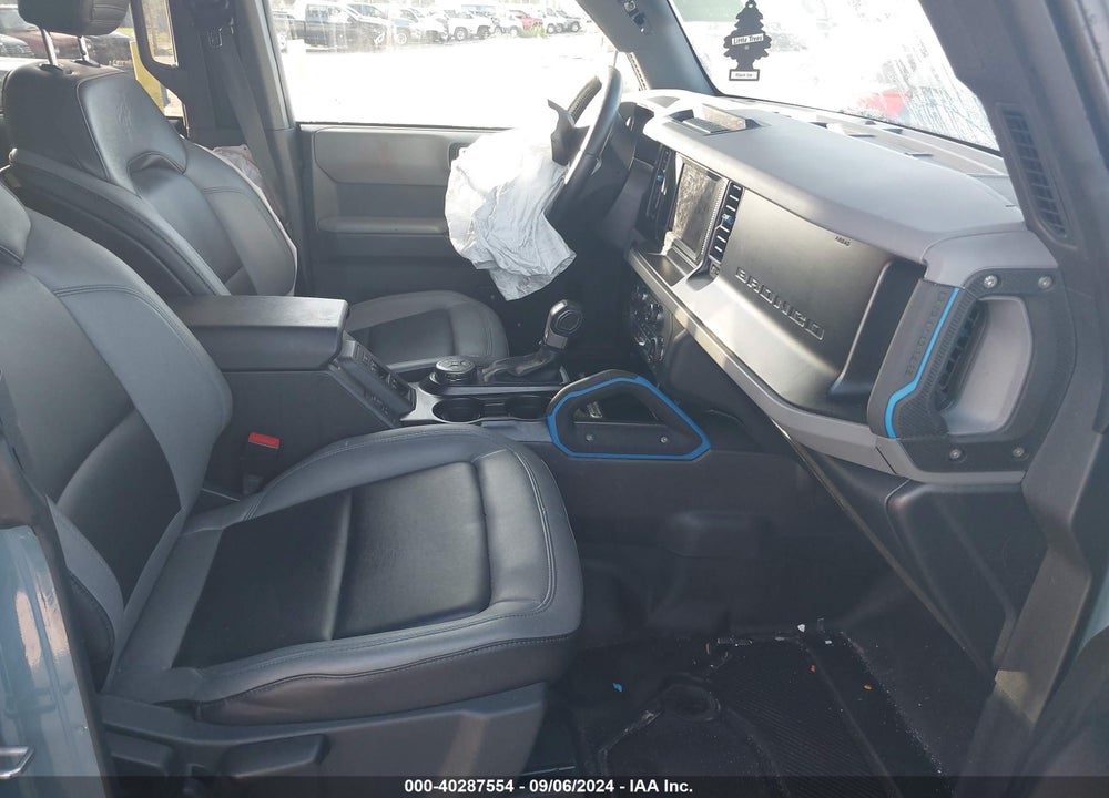 2022 FORD BRONCO BLACK DIAMOND VIN: 1FMDE5BH8NLB18270