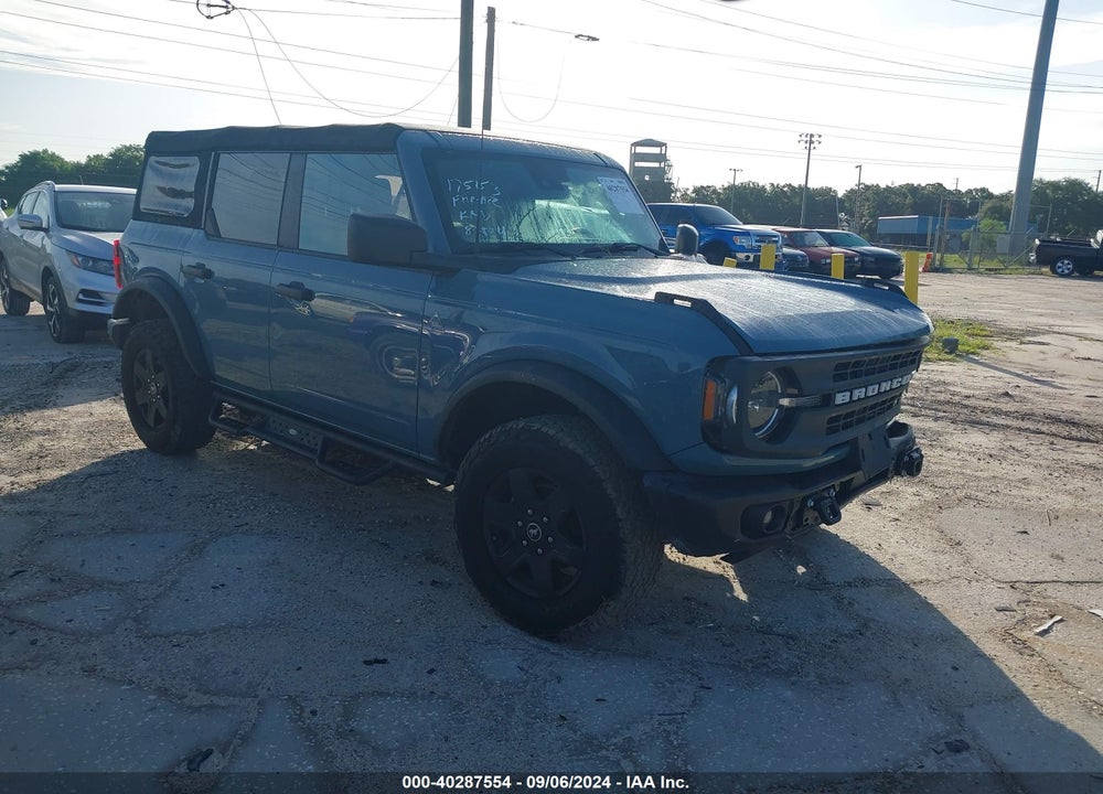 2022 FORD BRONCO BLACK DIAMOND VIN: 1FMDE5BH8NLB18270