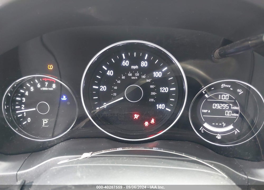 2017 HONDA HR-V EX VIN: 3CZRU6H53HM712598