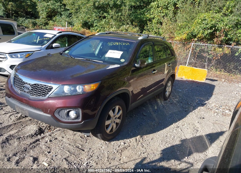 2012 KIA SORENTO LX VIN: 5XYKT3A69CG277247