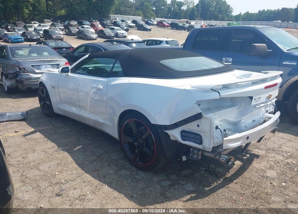 2023 CHEVROLET CAMARO RWD 2LT VIN: 1G1FD3DS7P0105276