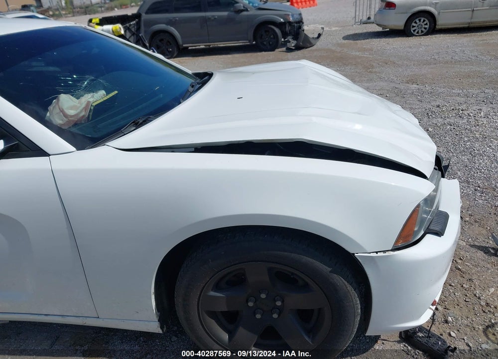 2014 DODGE CHARGER POLICE VIN: 2C3CDXAT7EH362076