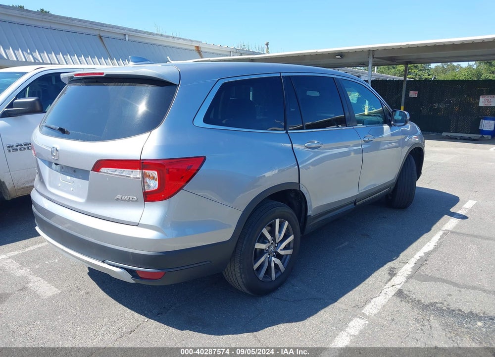 2021 HONDA PILOT AWD EX VIN: 5FNYF6H35MB084438