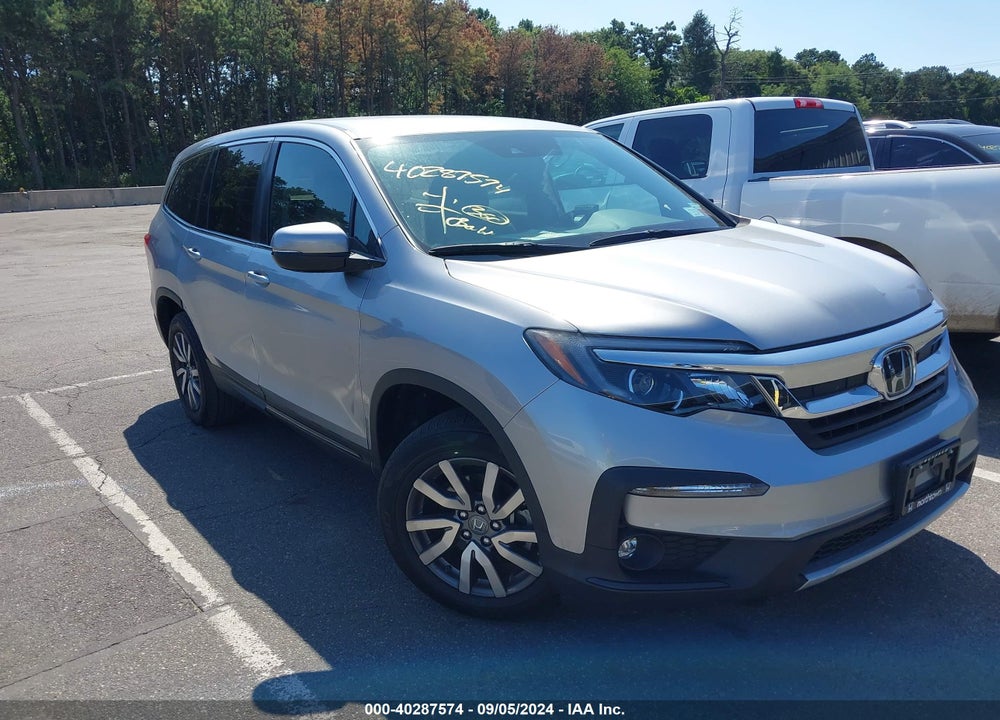 2021 HONDA PILOT AWD EX VIN: 5FNYF6H35MB084438