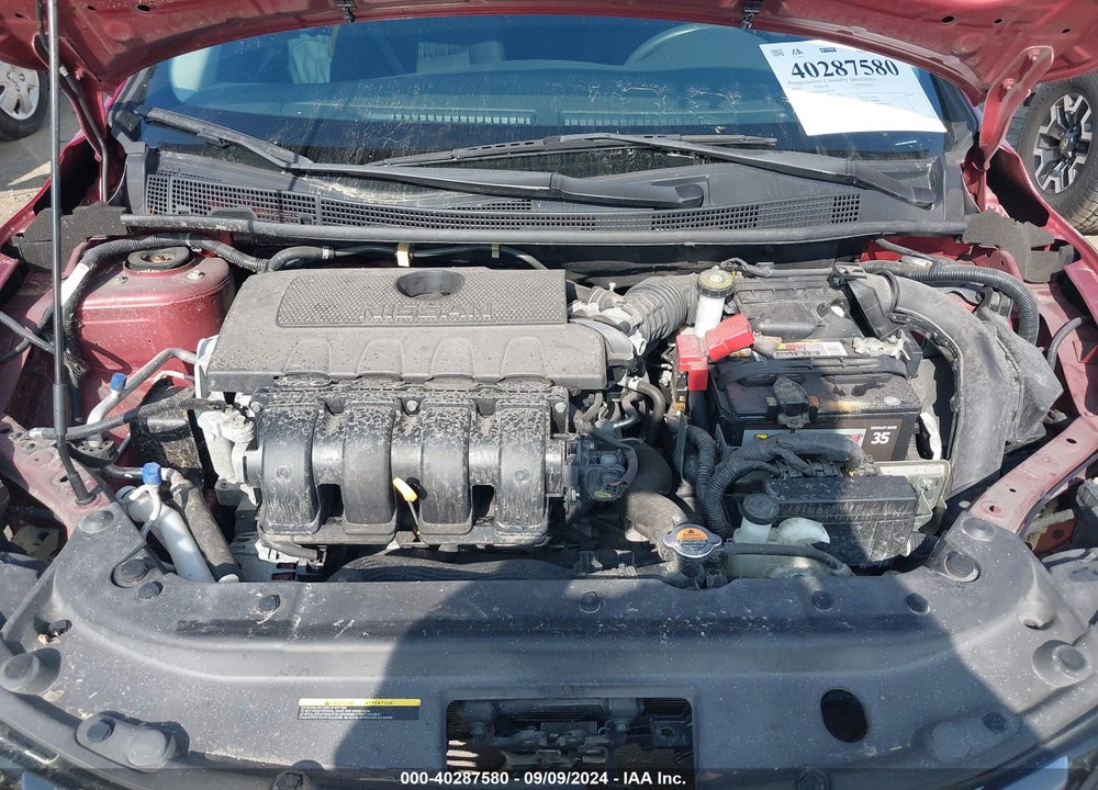 2016 NISSAN SENTRA SV VIN: 3N1AB7AP2GY232704