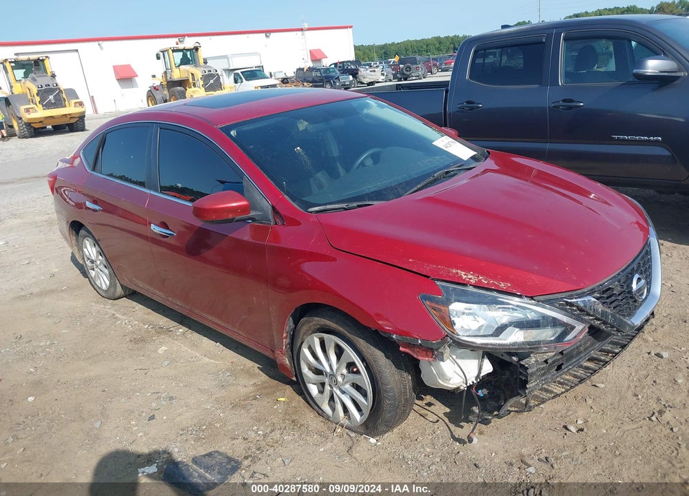 2016 NISSAN SENTRA SV VIN: 3N1AB7AP2GY232704