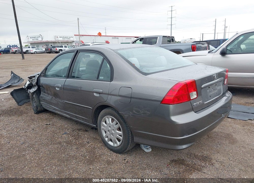 2004 HONDA CIVIC LX VIN: 2HGES16654H530873