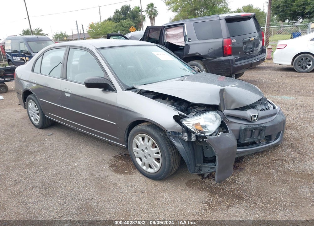 2004 HONDA CIVIC LX VIN: 2HGES16654H530873