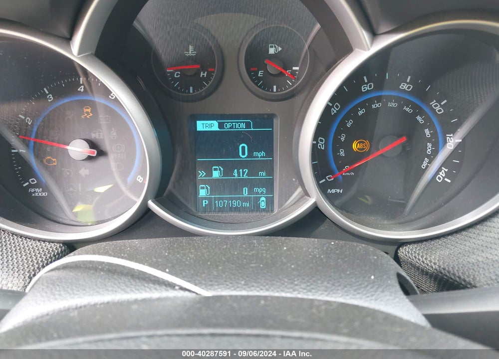 2015 CHEVROLET CRUZE 1LT AUTO VIN: 1G1PC5SB2F7273080