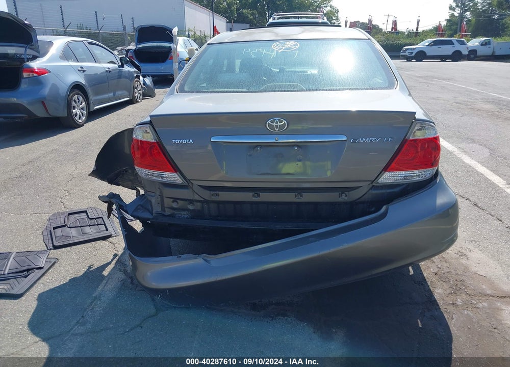 2005 TOYOTA CAMRY LE VIN: 4T1BE32K55U941434