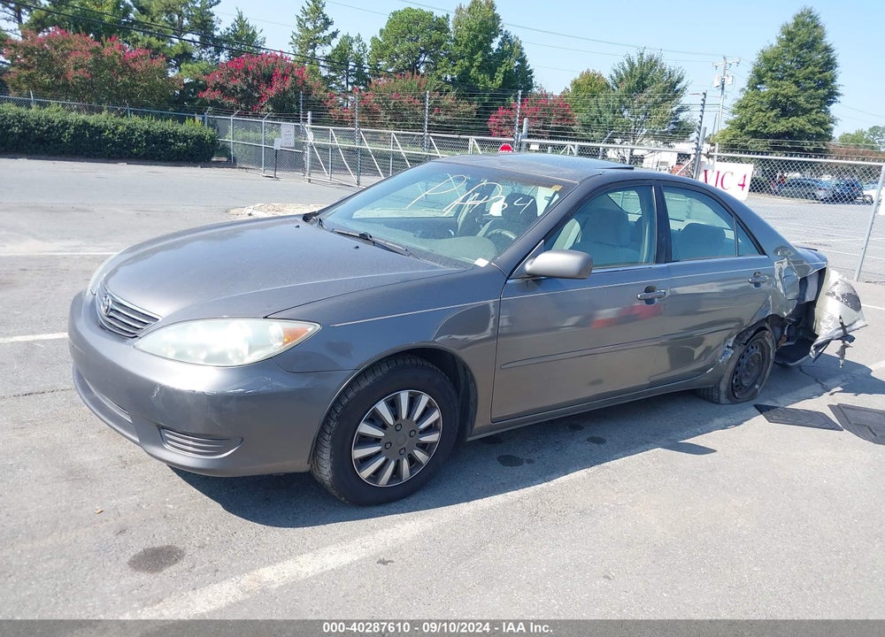 2005 TOYOTA CAMRY LE VIN: 4T1BE32K55U941434