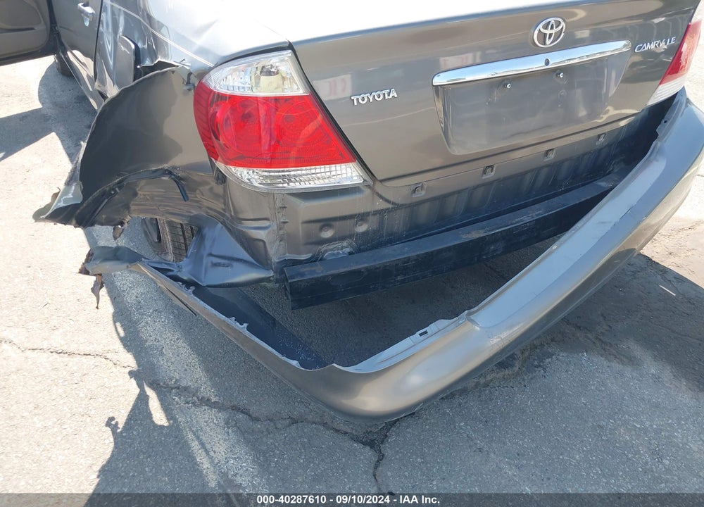 2005 TOYOTA CAMRY LE VIN: 4T1BE32K55U941434