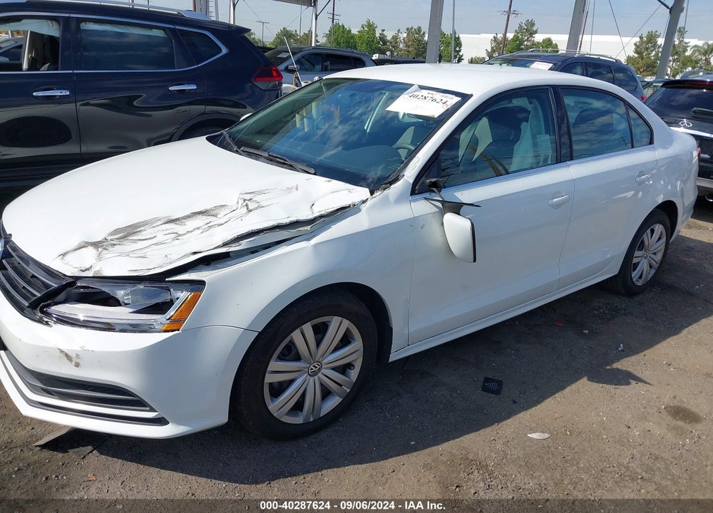 2017 VOLKSWAGEN JETTA 1.4T S VIN: 3VW2B7AJ7HM296191