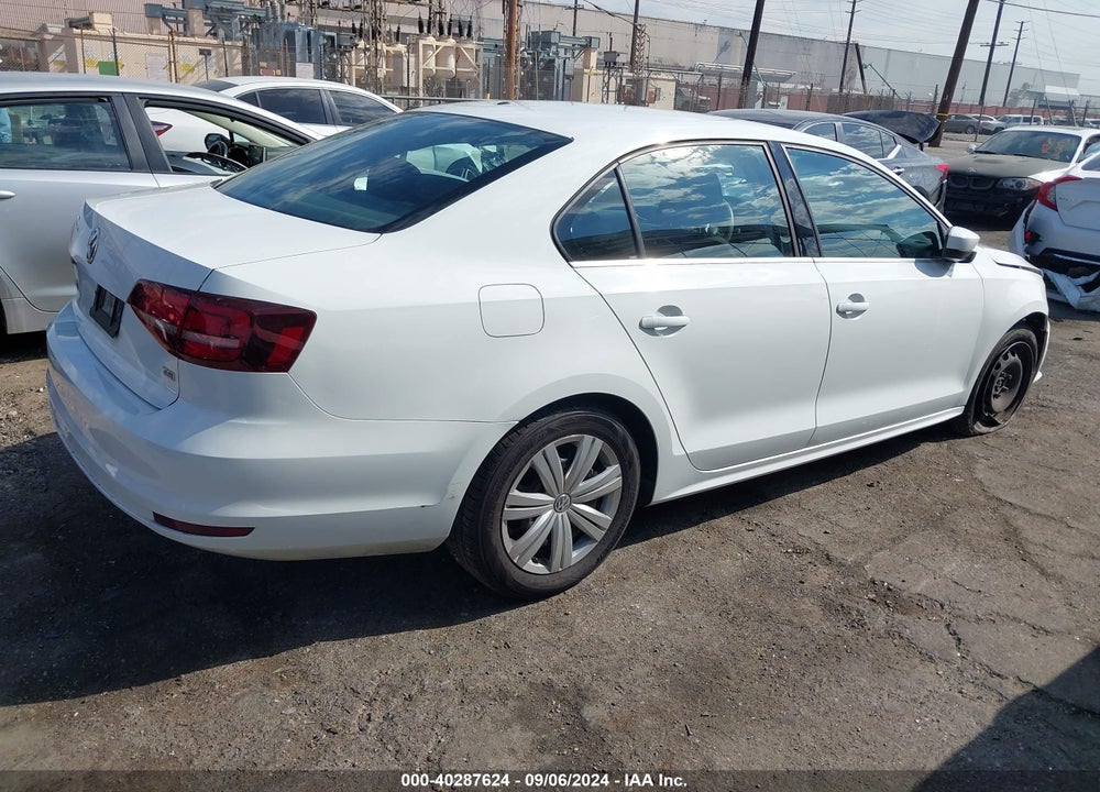2017 VOLKSWAGEN JETTA 1.4T S VIN: 3VW2B7AJ7HM296191