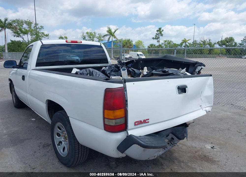2006 GMC SIERRA 1500 WORK TRUCK VIN: 3GTEC14Z16G209425