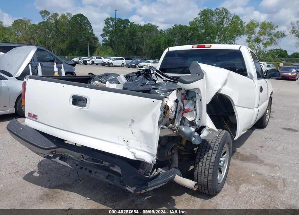 2006 GMC SIERRA 1500 WORK TRUCK VIN: 3GTEC14Z16G209425