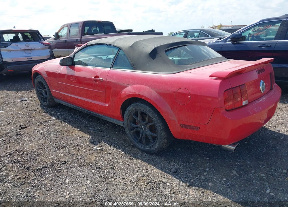 2006 FORD MUSTANG V6 VIN: 1ZVFT84N865206441