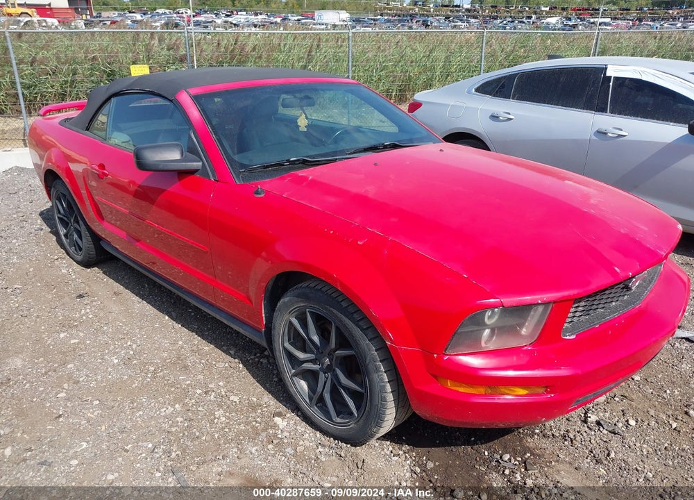 2006 FORD MUSTANG V6 VIN: 1ZVFT84N865206441