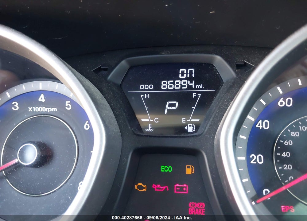2013 HYUNDAI ELANTRA GLS VIN: KMHDH4AE1DU720767