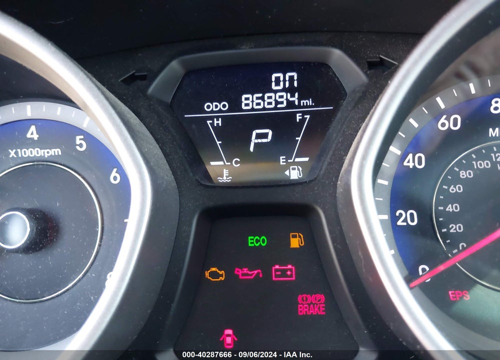 2013 HYUNDAI ELANTRA GLS VIN: KMHDH4AE1DU720767