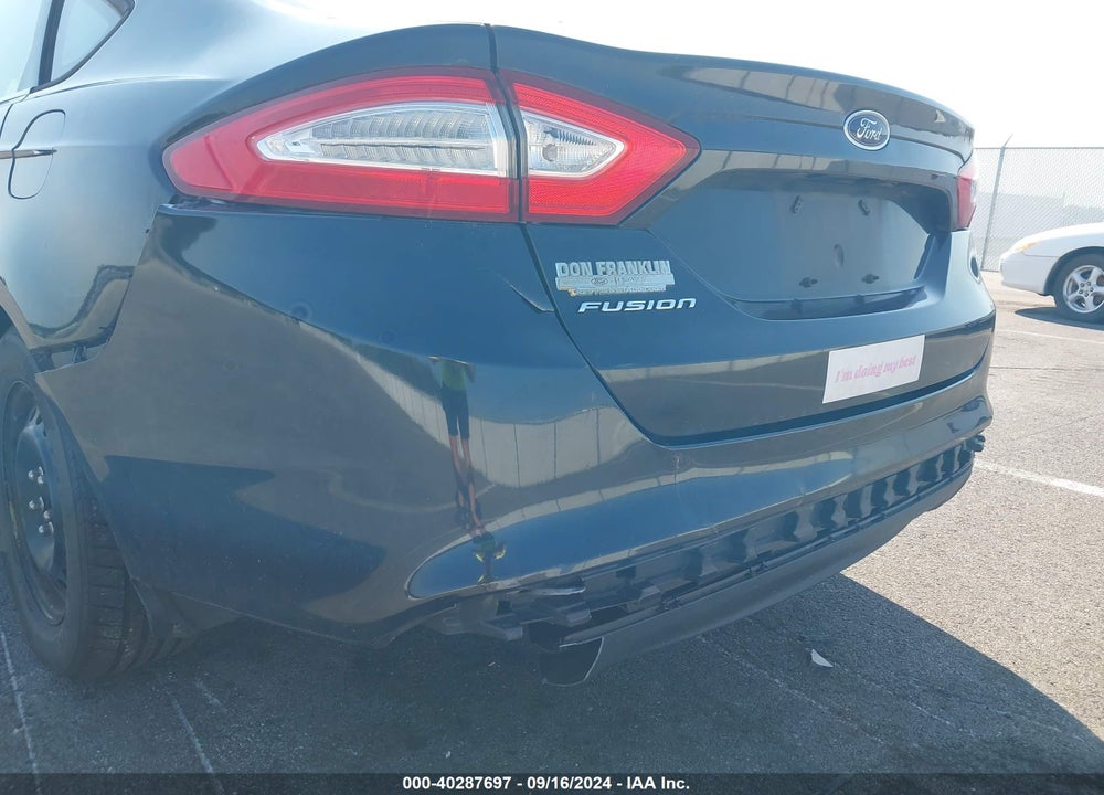 2013 FORD FUSION S VIN: 3FA6P0G76DR271424